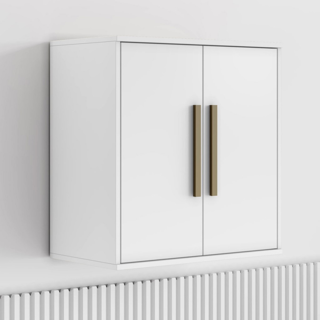 Armário Aéreo Cozinha Lorena 2 Portas 1 Prateleira - Kaiki Móveis em Oferta na Shopee