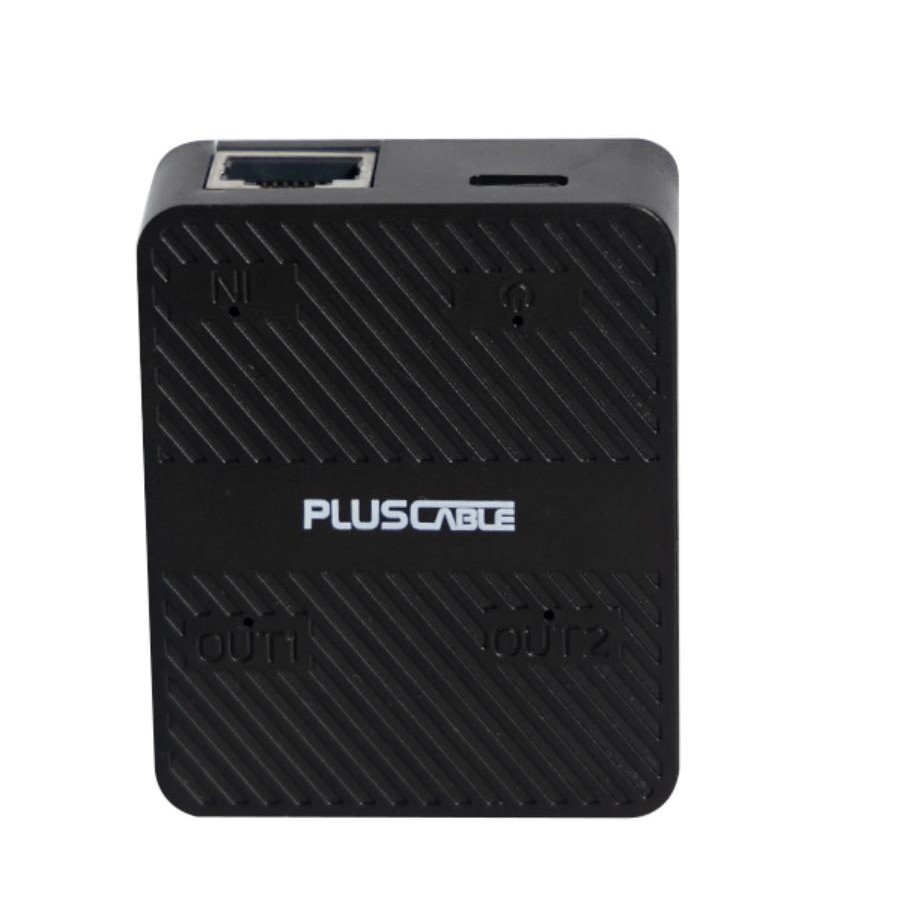 Divisor Duplicador de Rede Lan 10/100 RJ45 2 Portas PlusCable