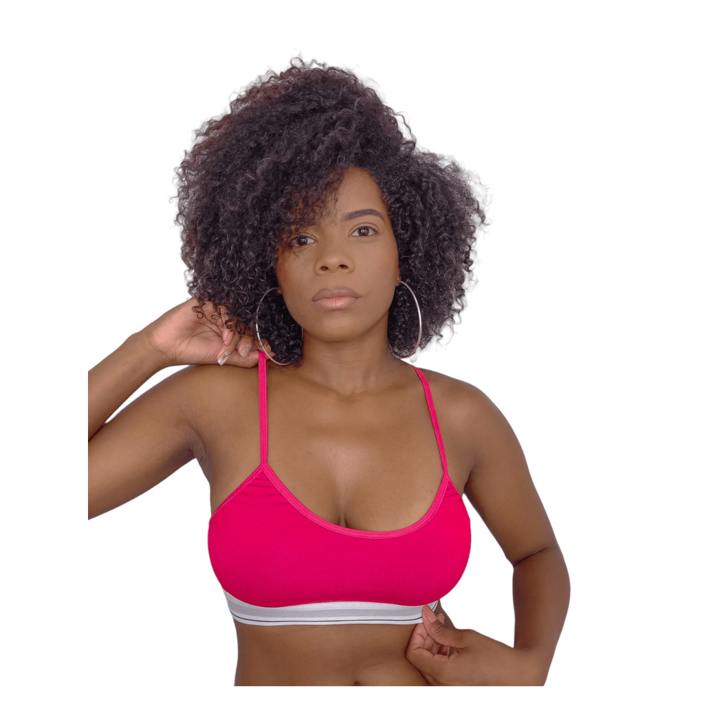 Top Fitness Feminino Alça Fina Kit 3 Peças Forrado na Frente para Conforto Total em Oferta na Shopee