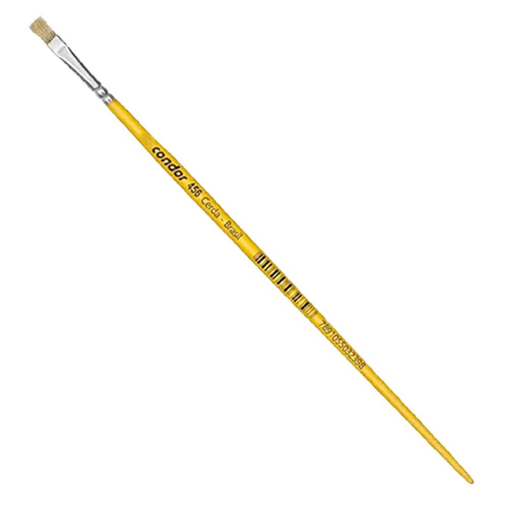 Pincel Chato Pelo Natural 456-2 Condor