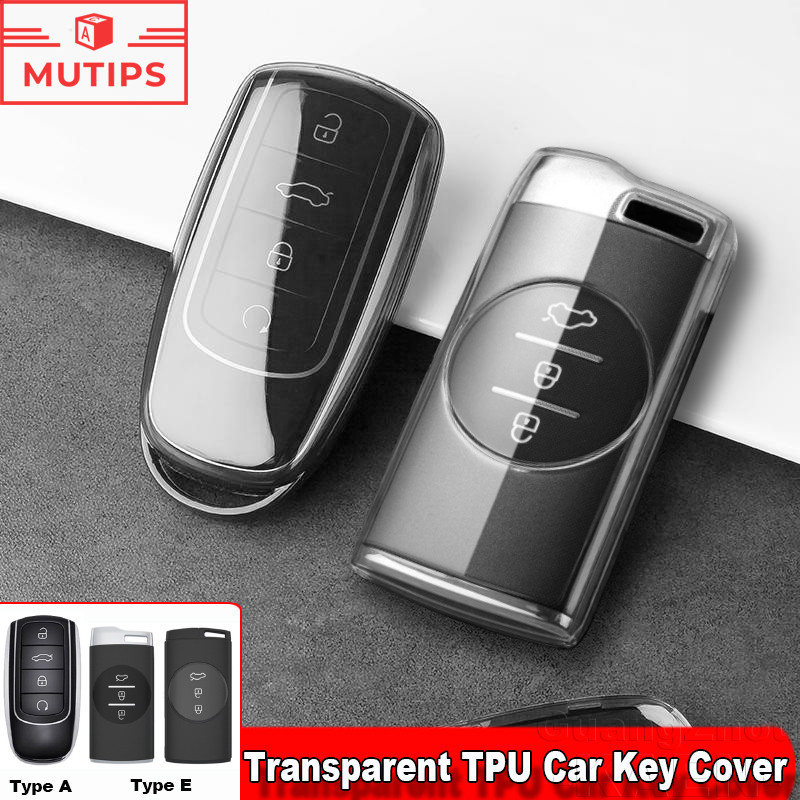 Chery Transparente TPU Capa Para Chave De Carro Protetora Chaveiro Remoto Jaecoo J7 J8 Tiggo 8 Pro 7 Plus Omoda 5 CAOA 5