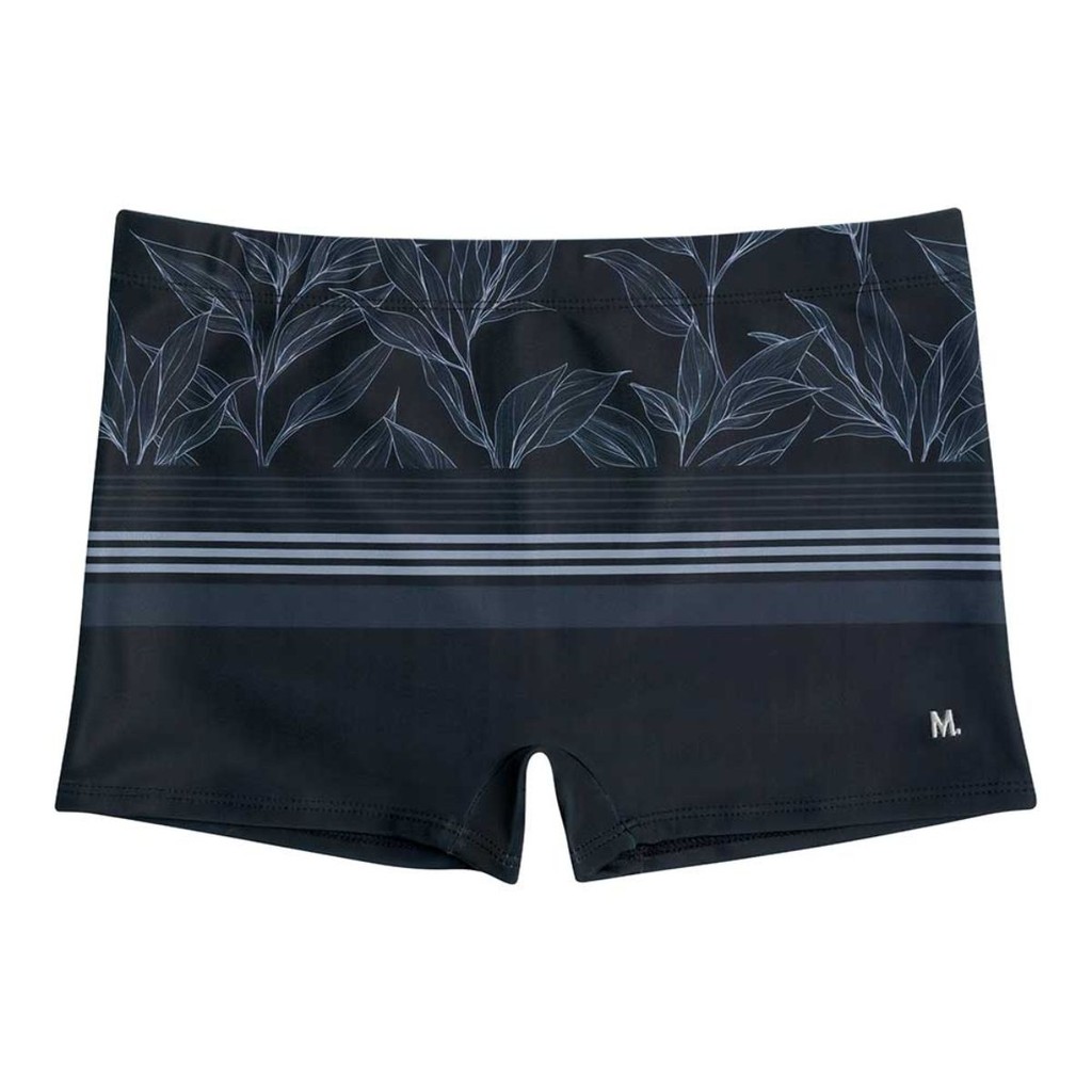 Sunga Boxer Plus Size Estampada Mash Secagem Rápida Laterais Largas