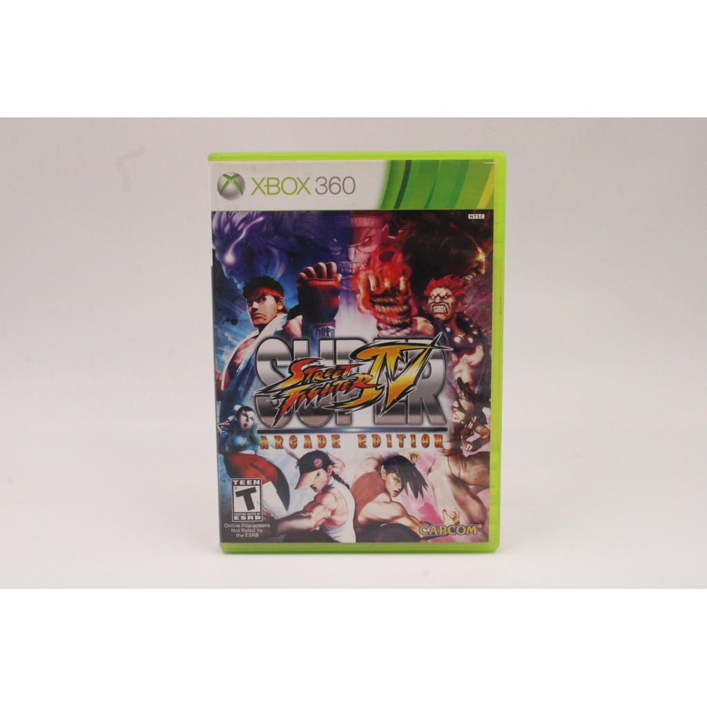 JOGO XBOX 360 - SUPER STREET FIGHTER 4 ARCADE EDITION (1)