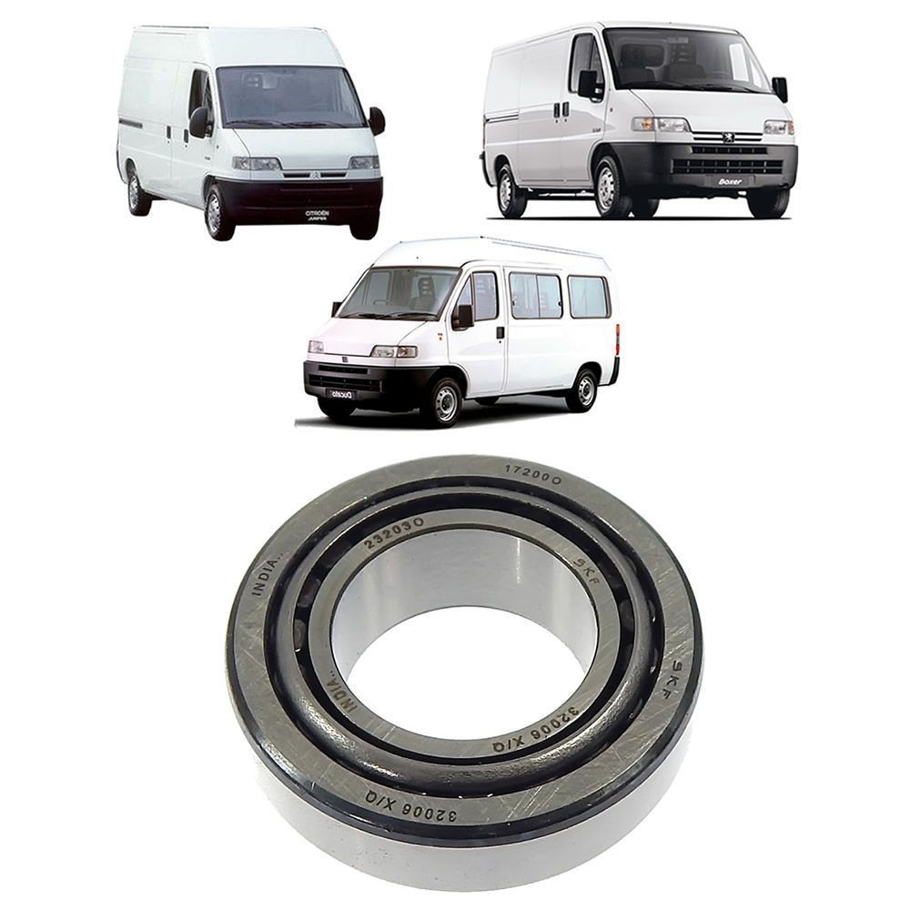 ROLAMENTO TRASEIRO EXTERNO (ARO 15) FIAT DUCATO CITROEN JUMPER PEUGEOT BOXER 1995 A 2002
