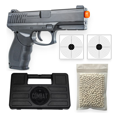 Pistola Airsoft Rossi Pt 24/7 V310 Vigor Pt24/7 Com Maleta em Oferta na Shopee