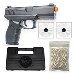 Pistola Airsoft Rossi Pt 24/7 V310 Vigor Pt24/7 Com Maleta