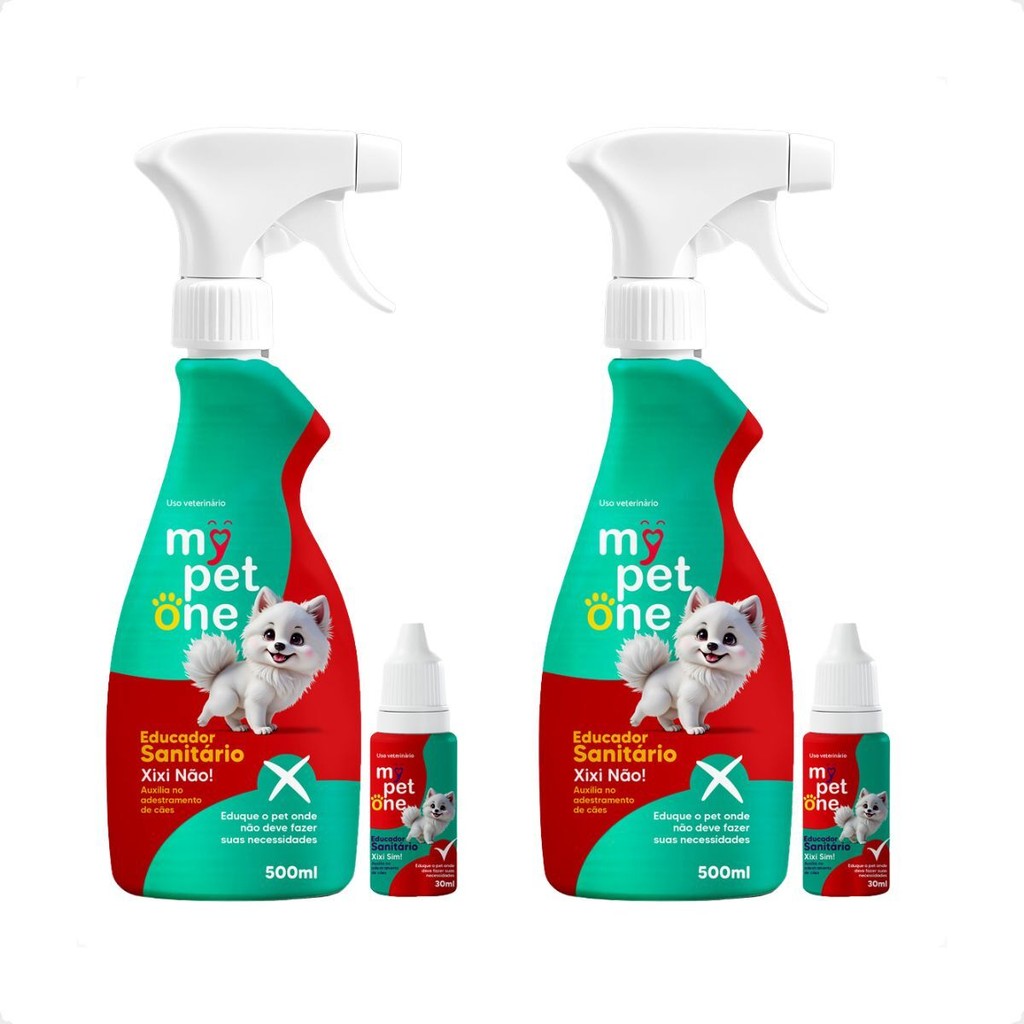 2 Kit Educador Sanitário Xixi Sim + Xixi Não Mypetone em Oferta na Shopee