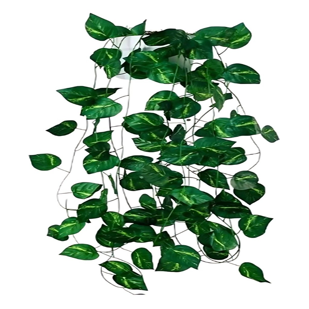 12 Metros Jiboia Folhas Grandes Planta Artificial Trepadeira