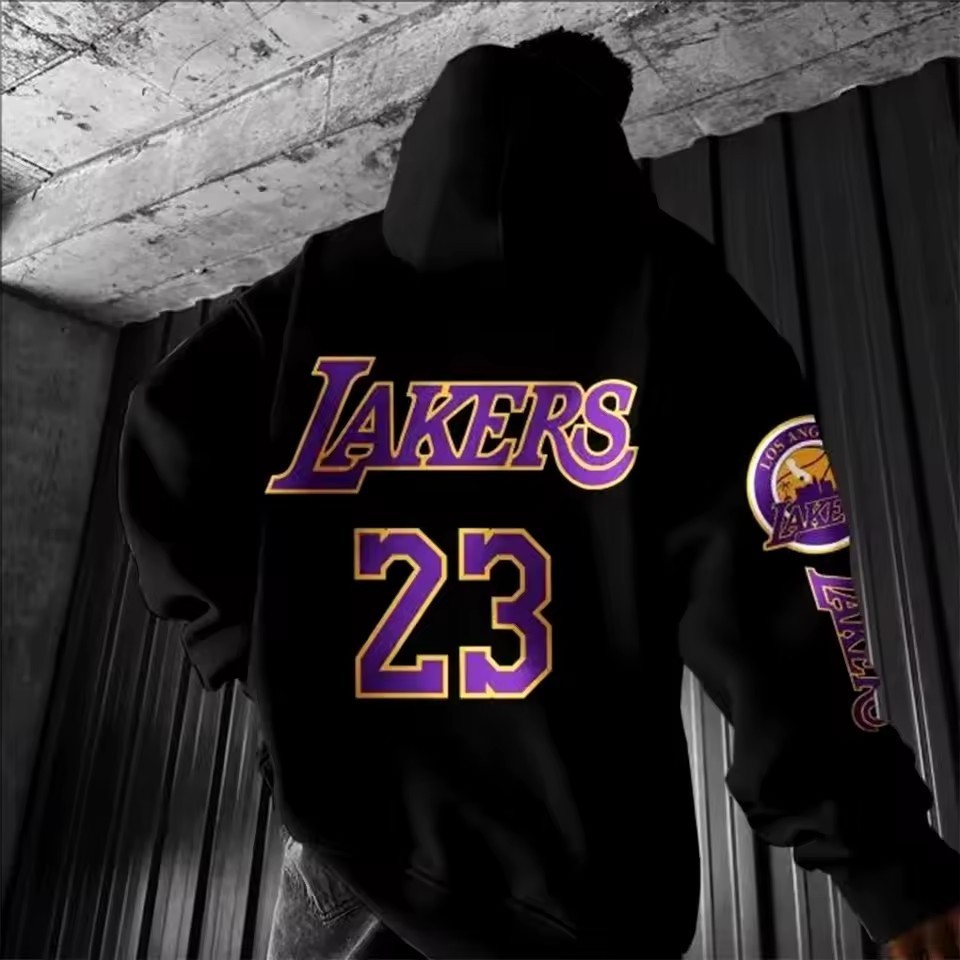 2024 primavera verão Casual basquete 3d impresso moletom com capuz solto topo pulôver masculino moletom com capuz rua to