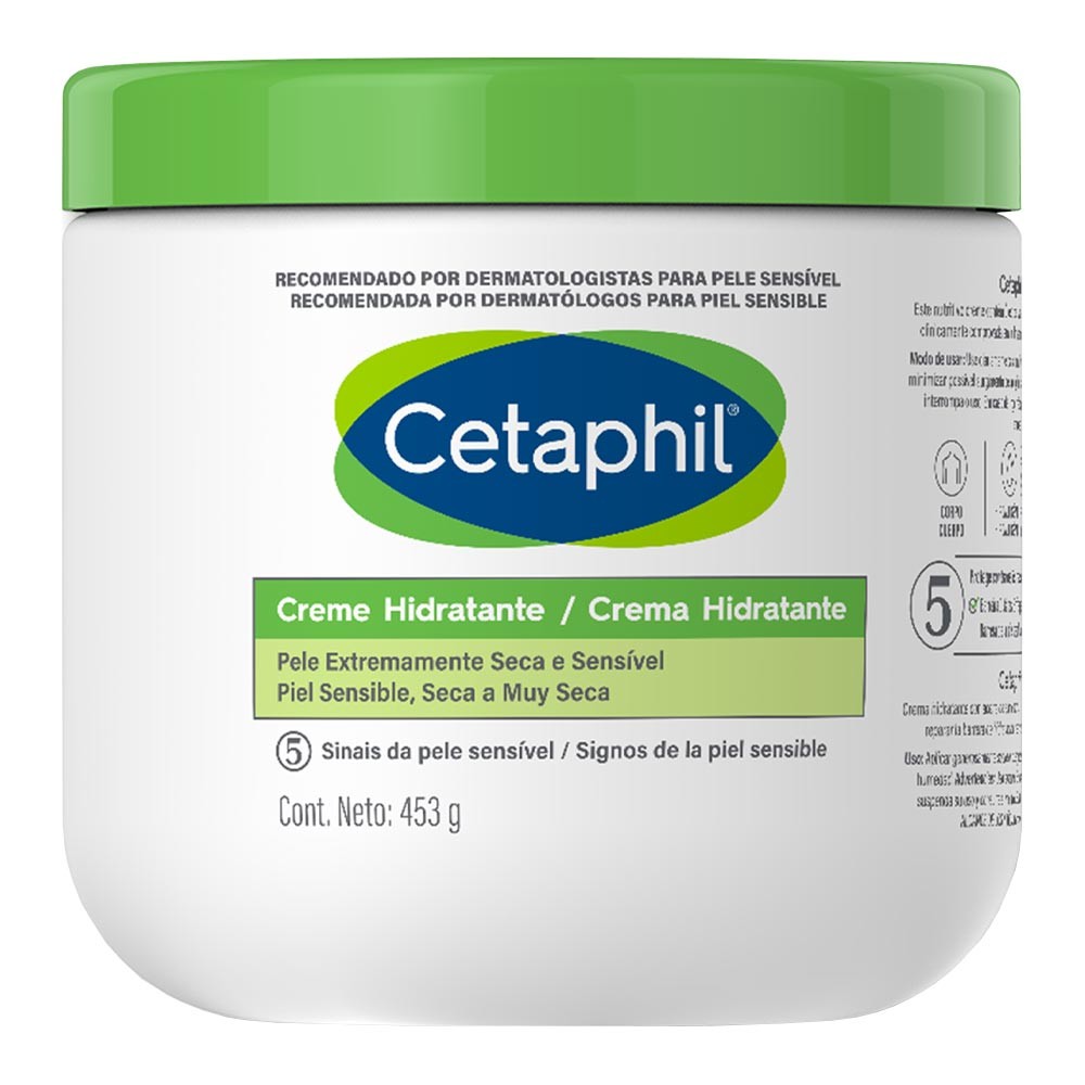 Creme Hidratante Pele Seca E Sensível 453g Cetaphil