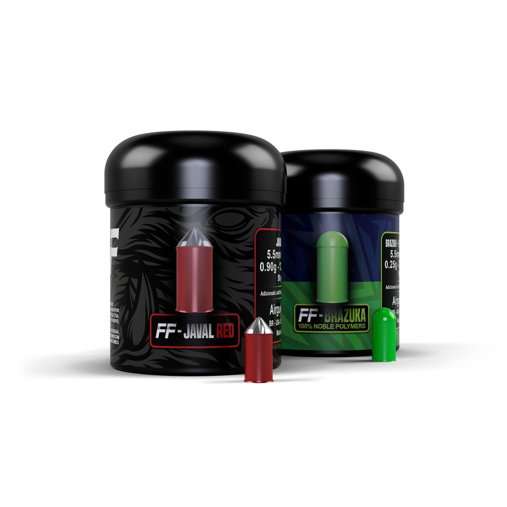 Kit 2 Chumbinhos Javal e Brazuka 5.5mm – FF em Oferta na Shopee