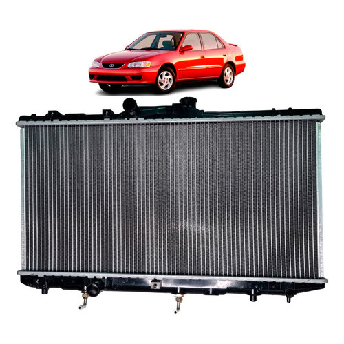 Radiador Toyota Corolla 1.6/1.8 1993 Até 2001 Automatico