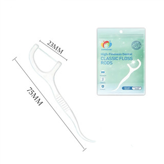 300 unidades/lote de palitos de fio dental originais, tipo profissional/100 unidades