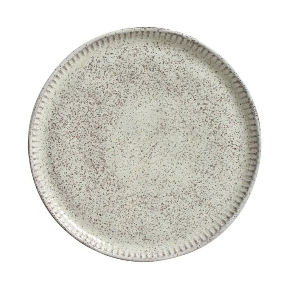 Prato de Sobremesa Linhas Pistache Verde 21,5cm Porto Brasil