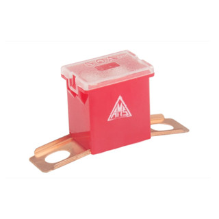 Fusivel Mega Macho Lateral Elemento Curto Vermelho 50A em Oferta na Shopee
