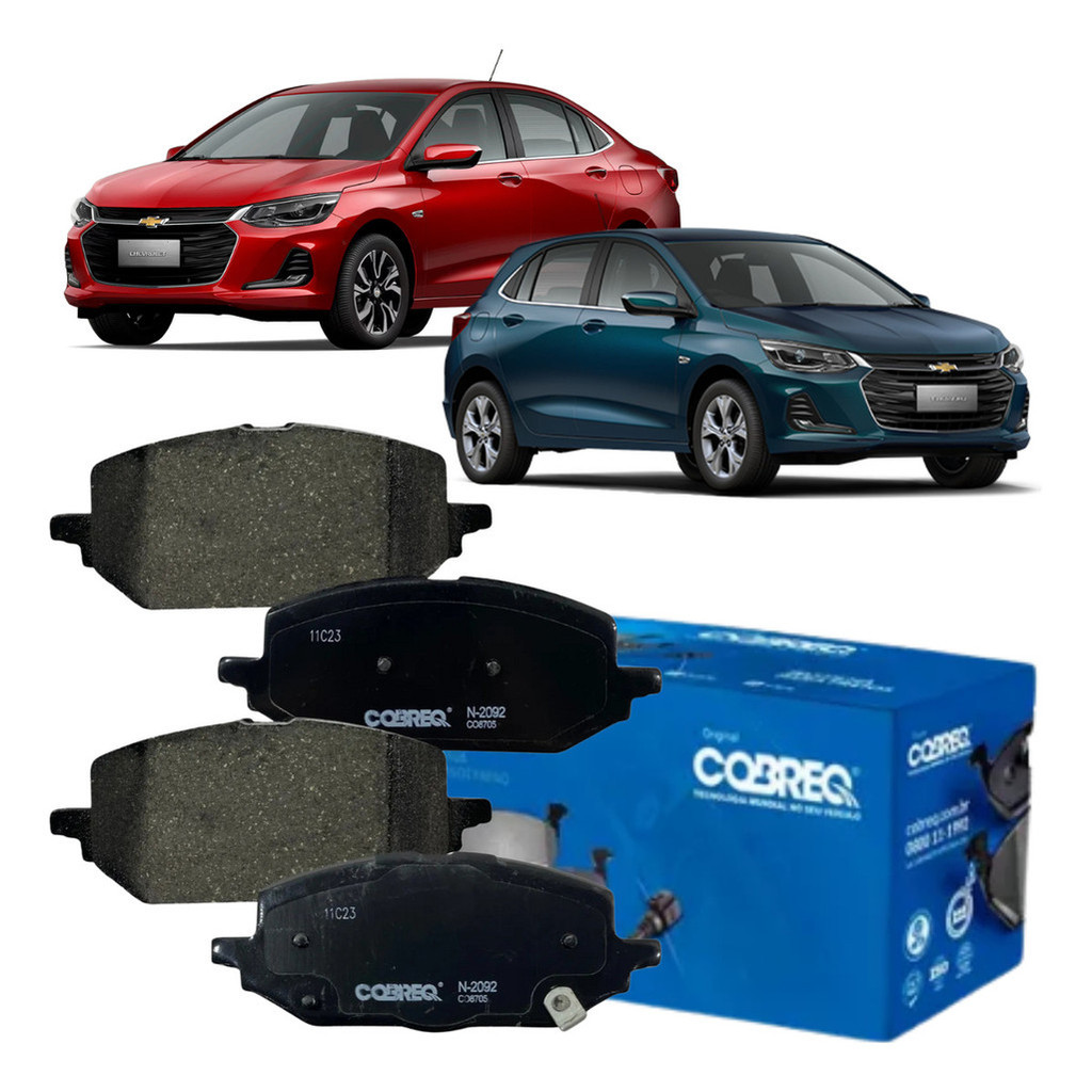 Pastilha Freio Original Cobreq Gm Onix Plus 1.0 8v