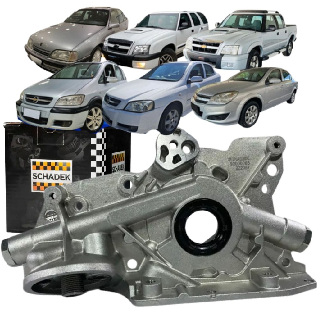 Bomba Óleo GM Chevrolet 1.8 2.0 2.2 8v - Astra / Zafira / Vectra / S10 / Kadett / Ipanema / Monza / Suprem