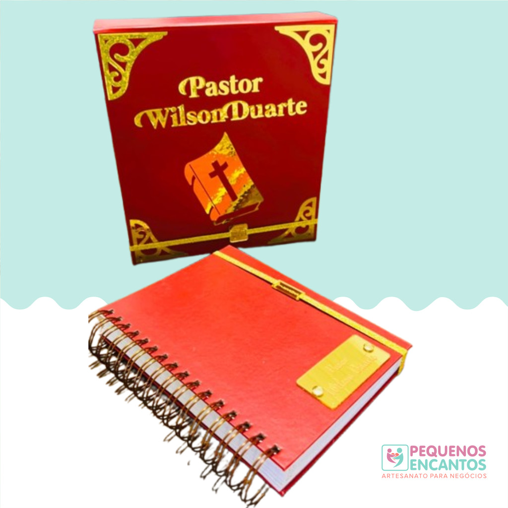 Agenda Masculina com Caixa