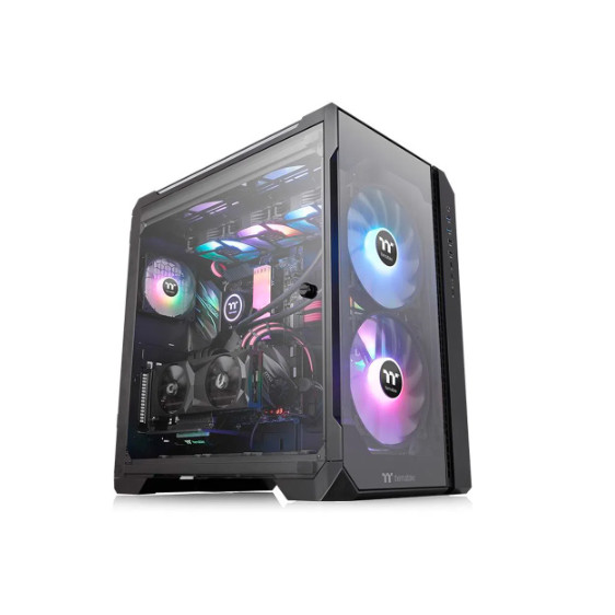 Gabinete Gamer Thermaltake View 51TG ARGB, Full-Tower, Preto - CA1Q600M1WN00#