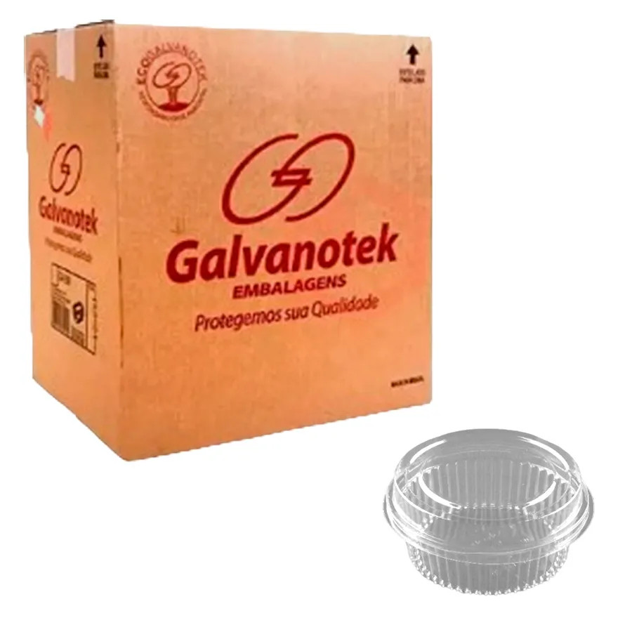 Embalagem Doce Redondo 170ml c/300cj G640 - Galvanotek
