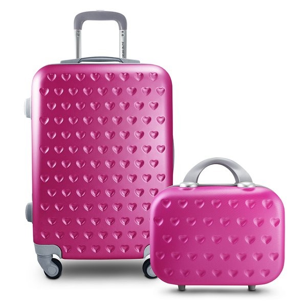 Conjunto de Mala e Frasqueira Love  - Jacki Design em Oferta na Shopee