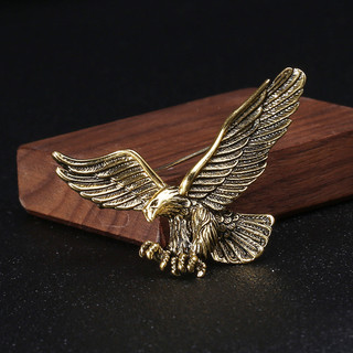 1 Pçs Vintage Antigo Águia Voadora Broche Masculino Terno Cachecol Acessórios Alfinetes De Pássaro Presente De Festa De 