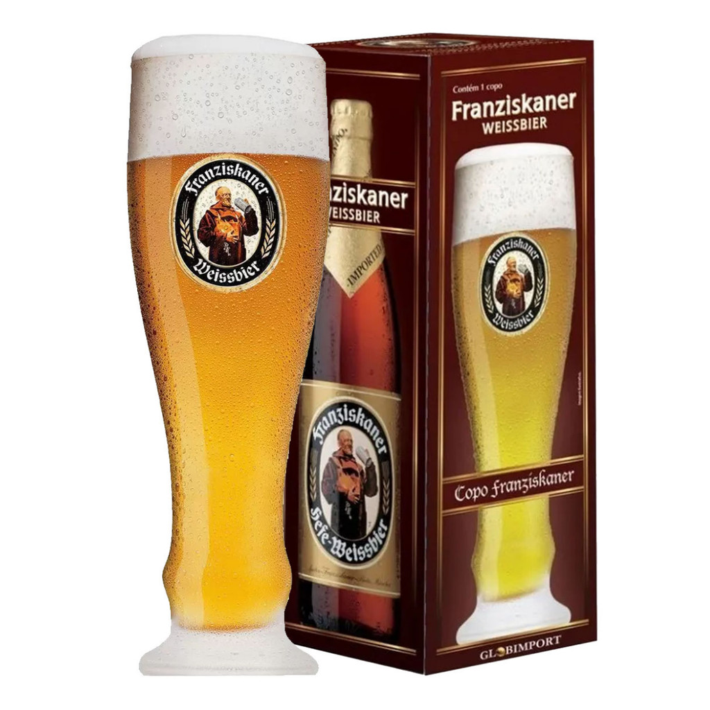 Copo Para Cerveja e Chopp Franziskaner 500ml - Oficial Ambev
