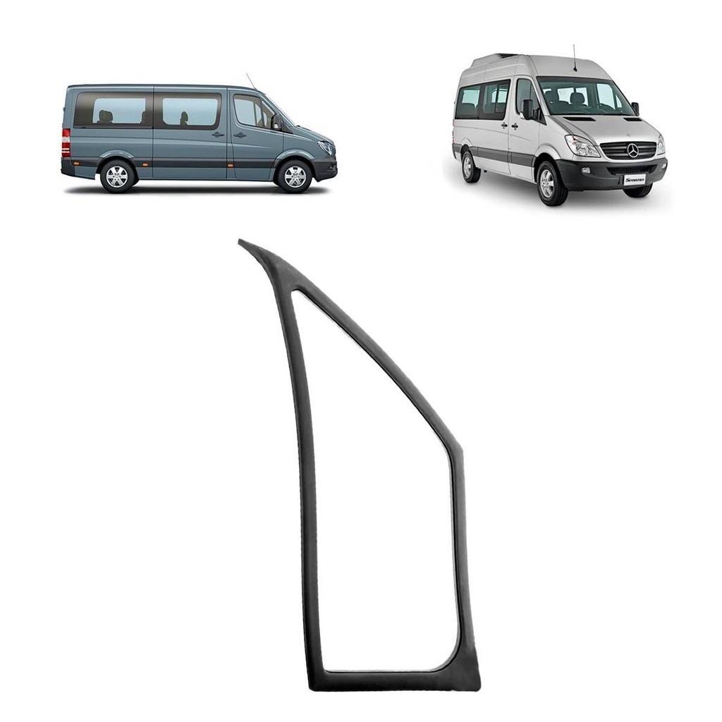 BORRACHA VENTAROLA LADO DIREITO MERCEDES BENZ SPRINTER 2012 A 2019 LADO DIREITO - ORIGINAL
