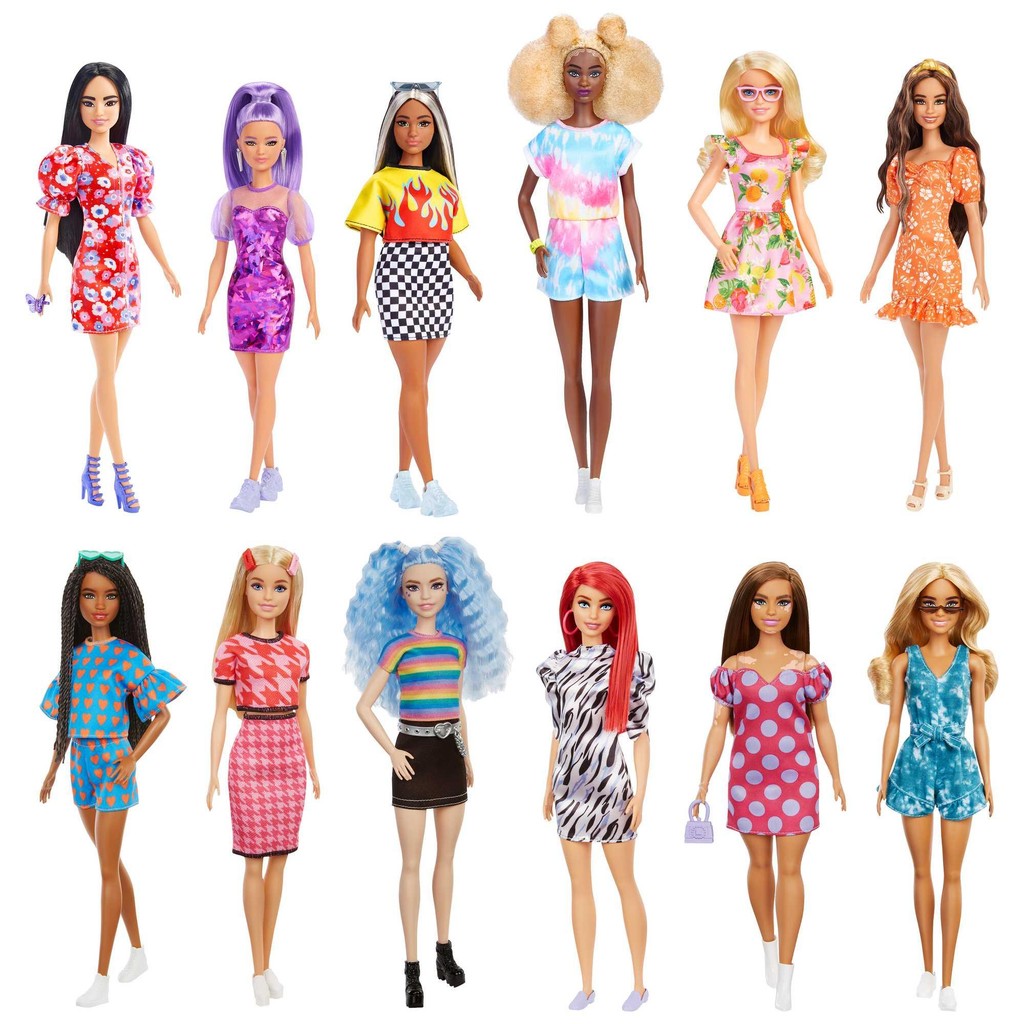 Barbie Fashion Fashionistas Sortimento - Mattel em Oferta na Shopee