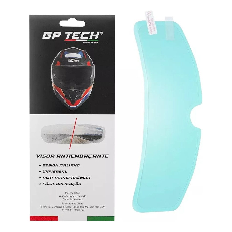 Pelicula Pinlock Anti Embaçante Universal | Gp Tech em Oferta na Shopee