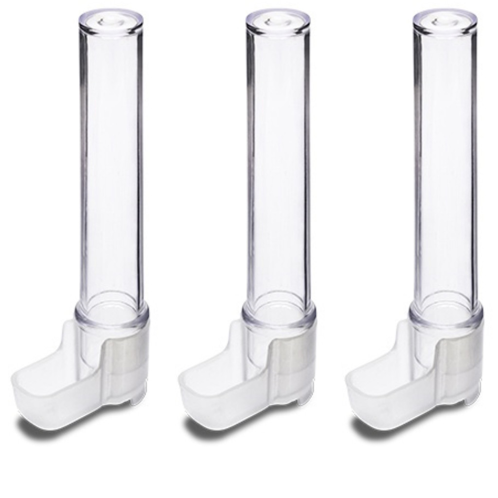 KIT 3UN - Bebedouro Para Pássaros / Malha Fina / Palito / Sapatinho Injetfour - 15ml em Oferta na Shopee