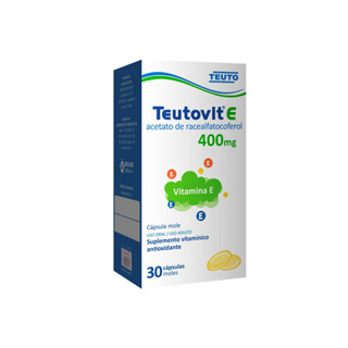 Teutovit e 400mg 30 Cápsulas em Oferta na Shopee