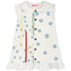 Vestido Curto Alfaiataria Bebê Feminino Lilica Ripilica