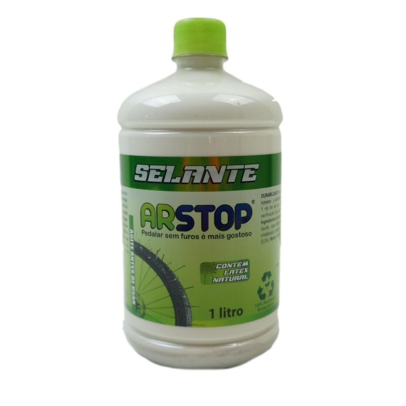 Líquido Selante Tubeless Arstop 1 Litro Pneu Bicicletas MTB Speed Vedação de Furo em Oferta na Shopee