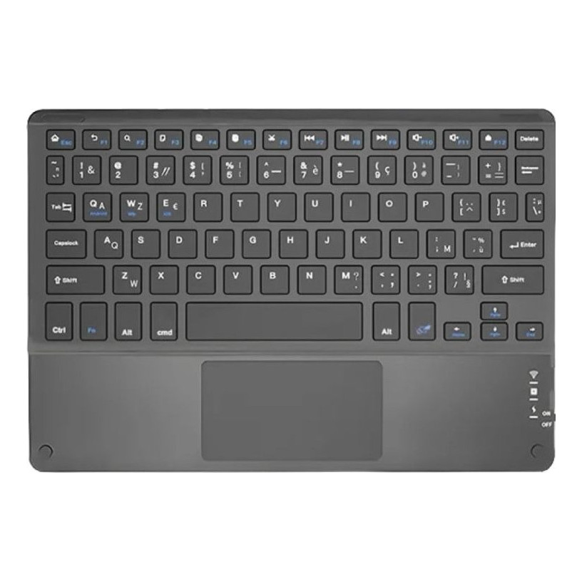 Teclado Bluetooth Touchpad Para Galaxy Tab A7 A8 A9 S7 S8