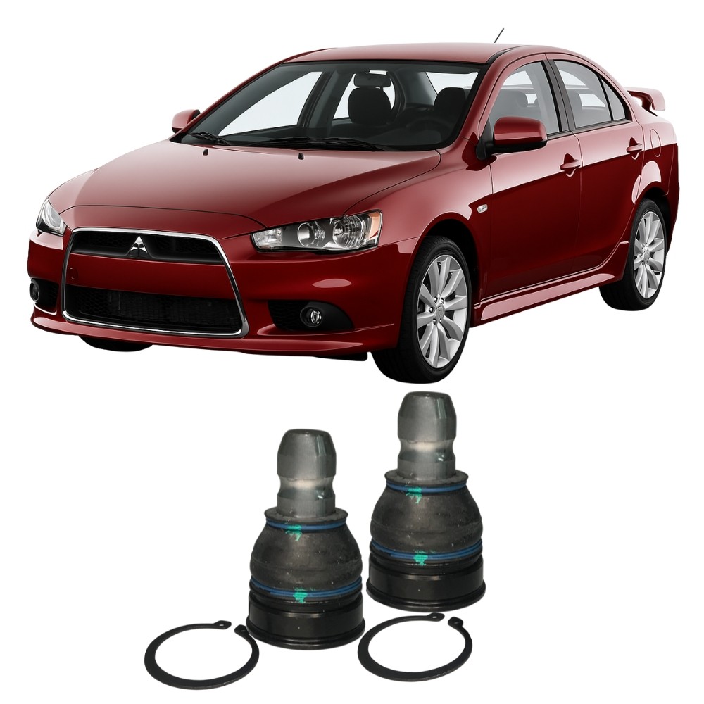 Detalhes do Par Pivô Suspensão Dianteiro Asx 2010/2022 Lancer 2000/2019