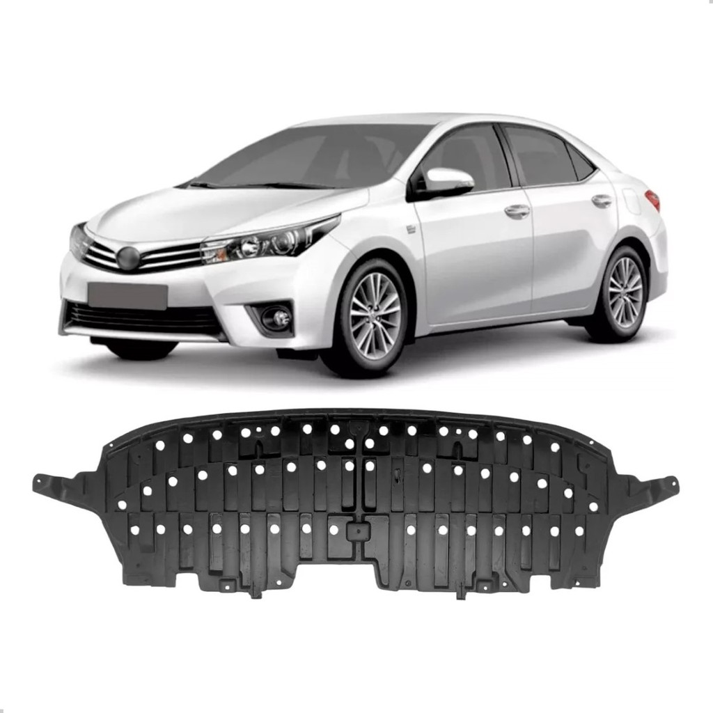 Defletor Inferior para Toyota Corolla 2015 a 2019 Parachoque em Oferta na Shopee