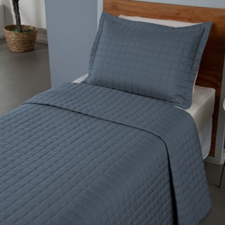 Kit Cobre Leito Matelado Solteiro 2 Peças Percal 300 Fios Copacabana quarto de menino em Oferta na Shopee