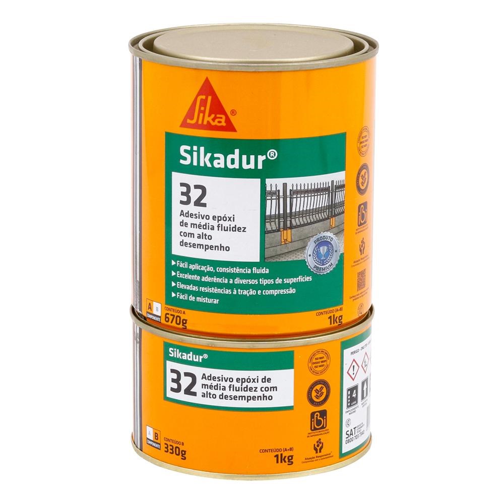 Adesivo Estrutural Sikadur 32 1kg Sika em Oferta na Shopee