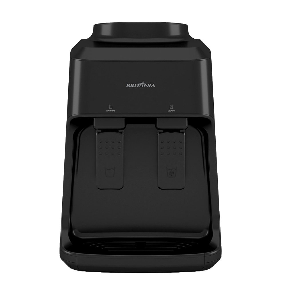 Bebedouro de Água de Mesa Britânia Aquaplus BBE12P, Refrigeração Eletrônica, Preto, Bivolt - Home Appliances