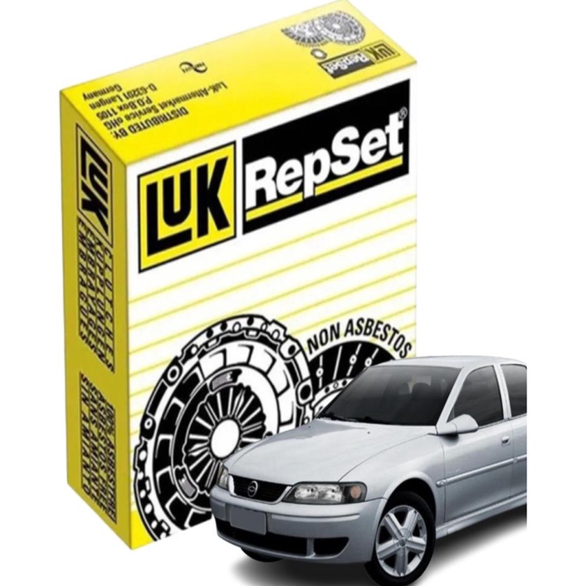Kit Embreagem Completo Vectra 2.0 8v 16v GLS CD 93 a 2004 Original Luk