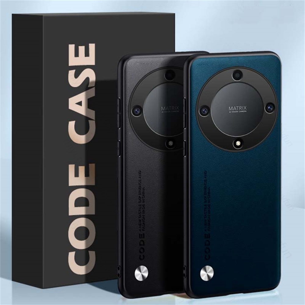 Capa De Couro Liso Para Telefone Honor Magic5 Lite 5G Silicone À Prova De Choque Coque Honer Magic 5 RMO-NX1 6.67 & quot ;