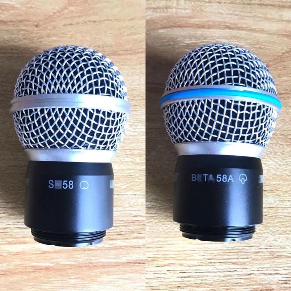 1PCS Substituir A Cabeça Da Cápsula Do Cartucho Microfone Para Shure Série 58 SM 58S 58LC SM58 BT-58A BT58A BETA87A PGX24 SLX24 Sem Fio