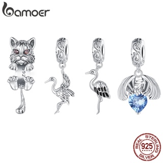 Bamoer 925 Sterling Silver Charms Pendants Coleção De Pingentes De Prata Para Animais Acessórios Pulseiras DIY em Oferta na Shopee