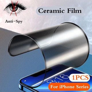 1PCS Protetor De Tela De Privacidade Película Protetora Para Telefone Iphone 15 14 13 12 11 Pro Max XR XS 7 8 Plus HD Anti-Peping Bem-Estar