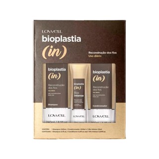 Kit Lowell Bioplastia In - Shampoo e Condicionador e Máscara 25ml
