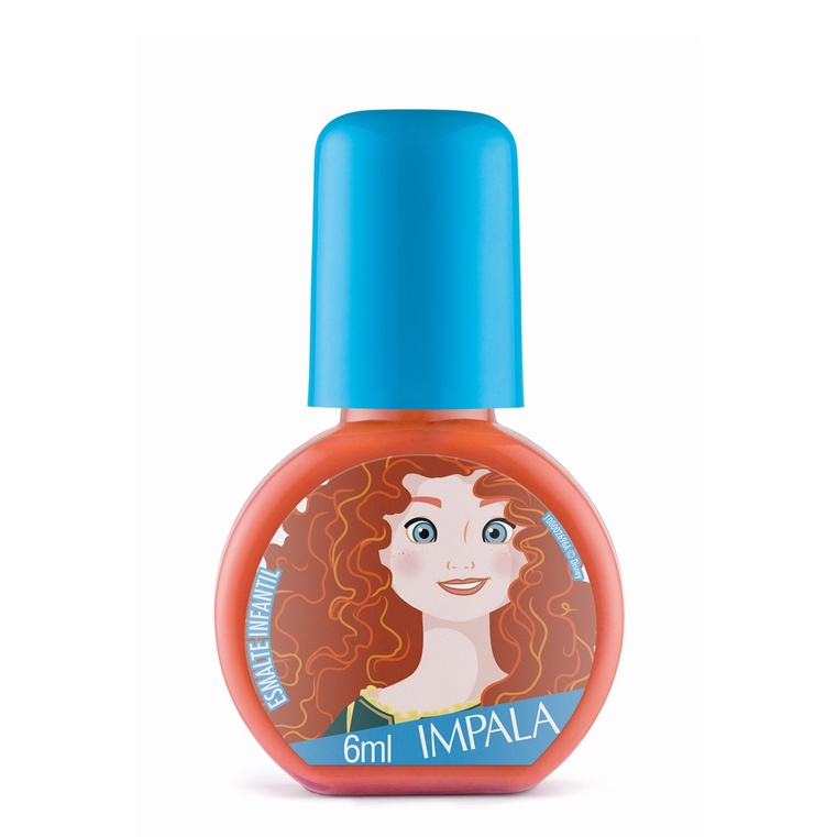 Esmalte Infantil Impala Arco, Flecha e Coragem - Merida Coleção Princesa