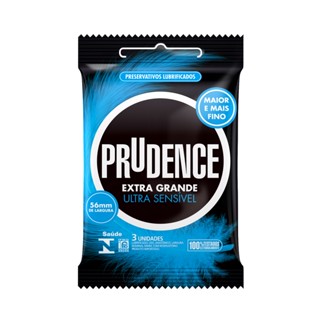 Preservativo Prudence Extra Grande Ultra Sensível - 265