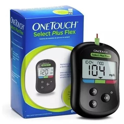 Kit Medidor Glicose Onetouch Select Plus Flex