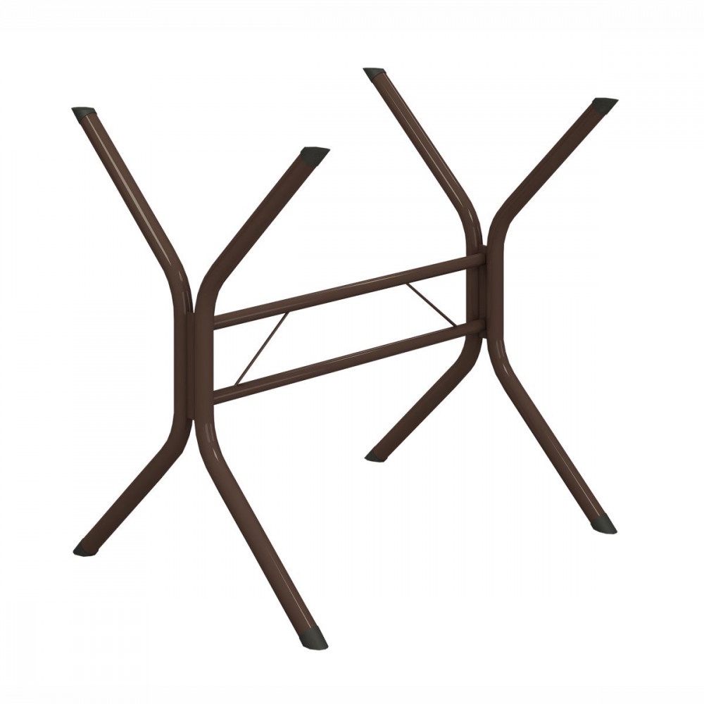 Base de Aço para Mesa de 140x75 Cabo Frio Marrom Teixeira em Oferta na Shopee